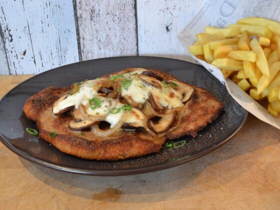 Gegratineerde varkensschnitzel XXL | BBQuality