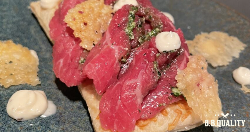 Koud gerookt carpaccio recept | BBQuality