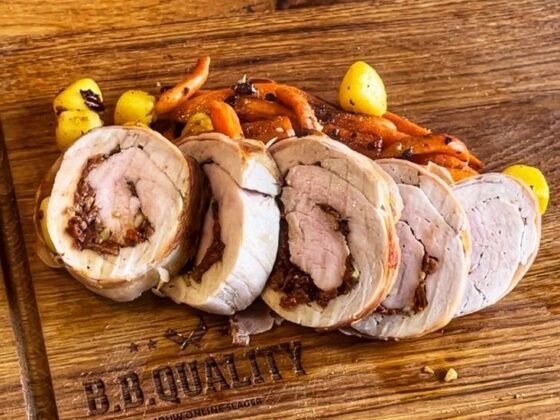 Varkenshaas met Parmaham recept | BBQuality
