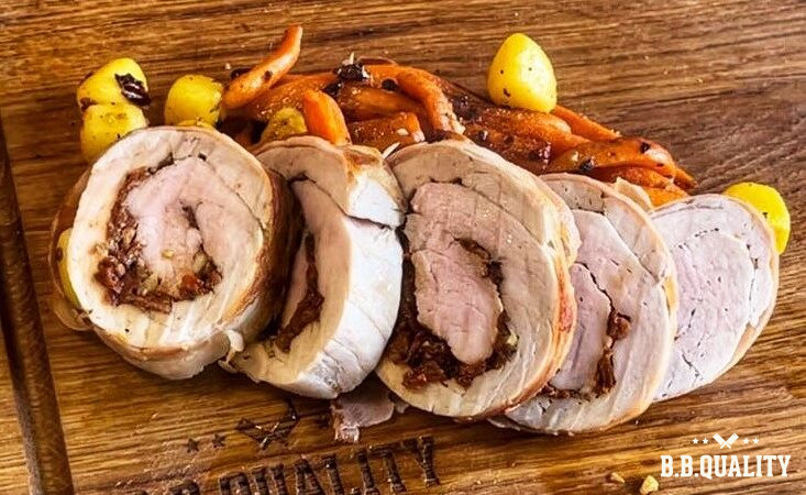 Varkenshaas met Parmaham recept | BBQuality